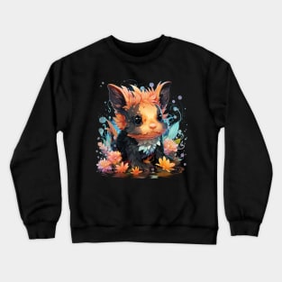 Axolotl Rainbow Crewneck Sweatshirt